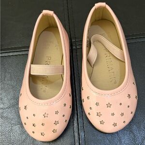 Baby girl pink flats